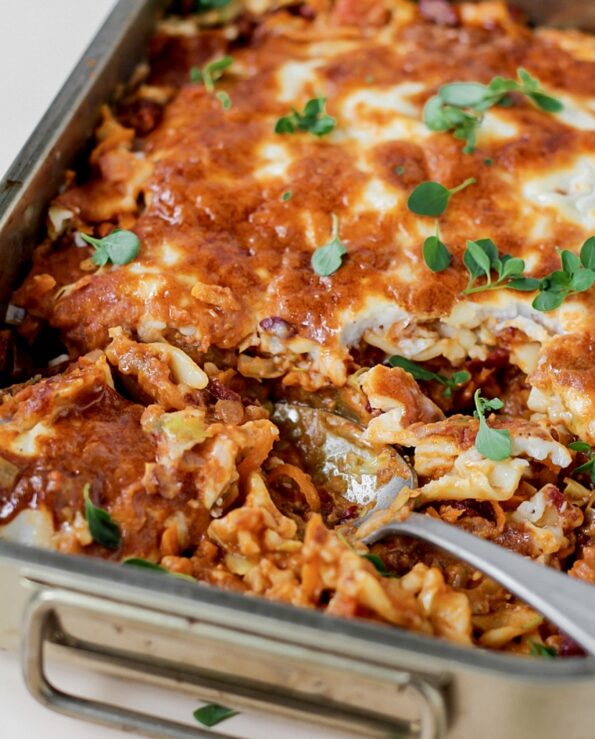 Vegetarisk lasagnette