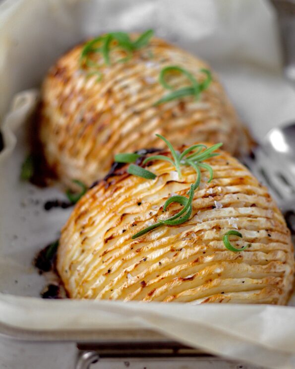 Hasselback knoldselleri