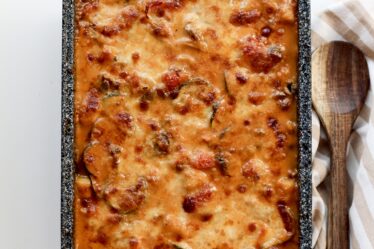 Gratineret gnocchifad