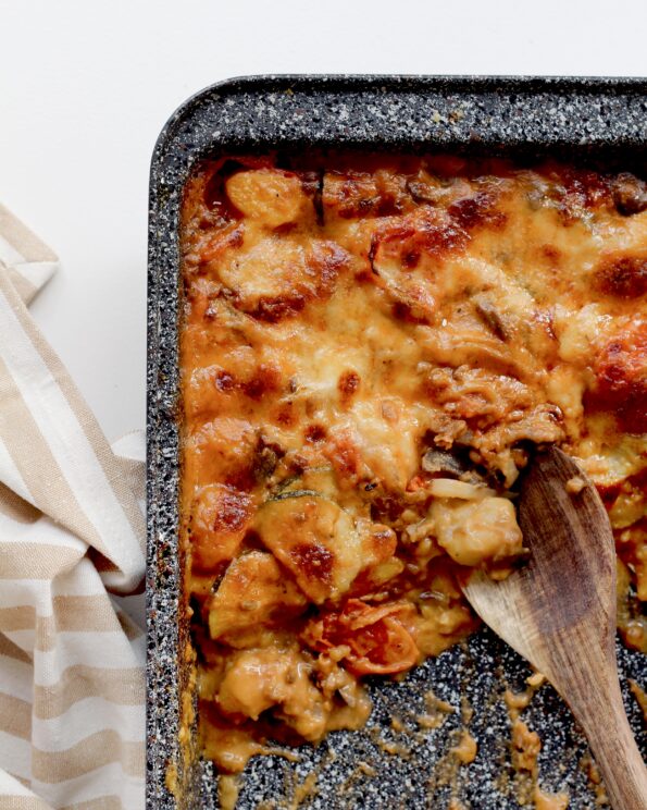 Gratineret gnocchifad
