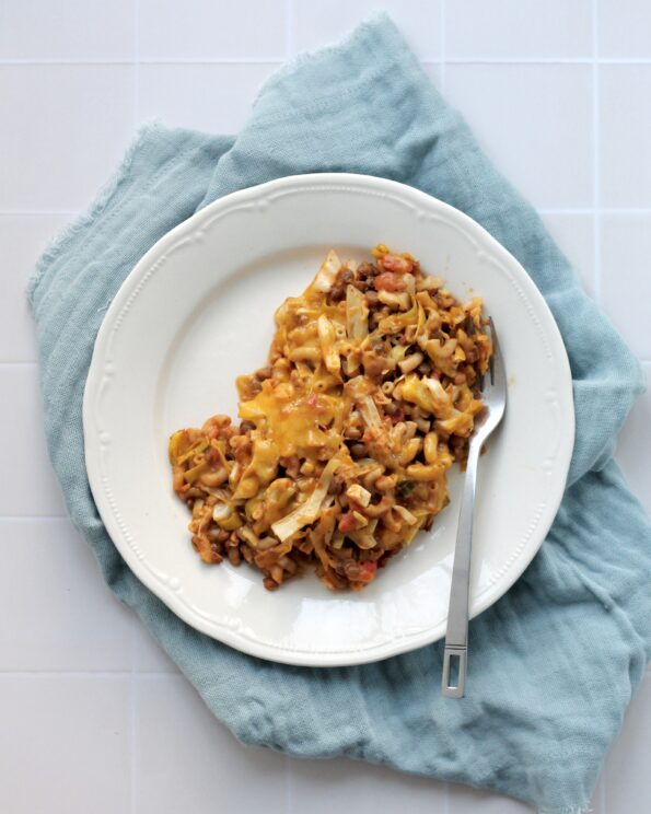 Nulkommafem-mac'n'grønt