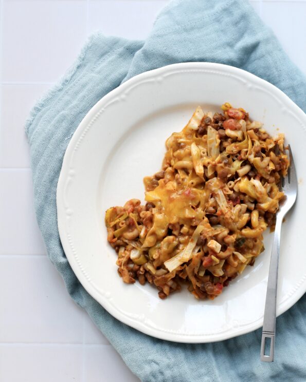 Nulkommafem-mac'n'grønt