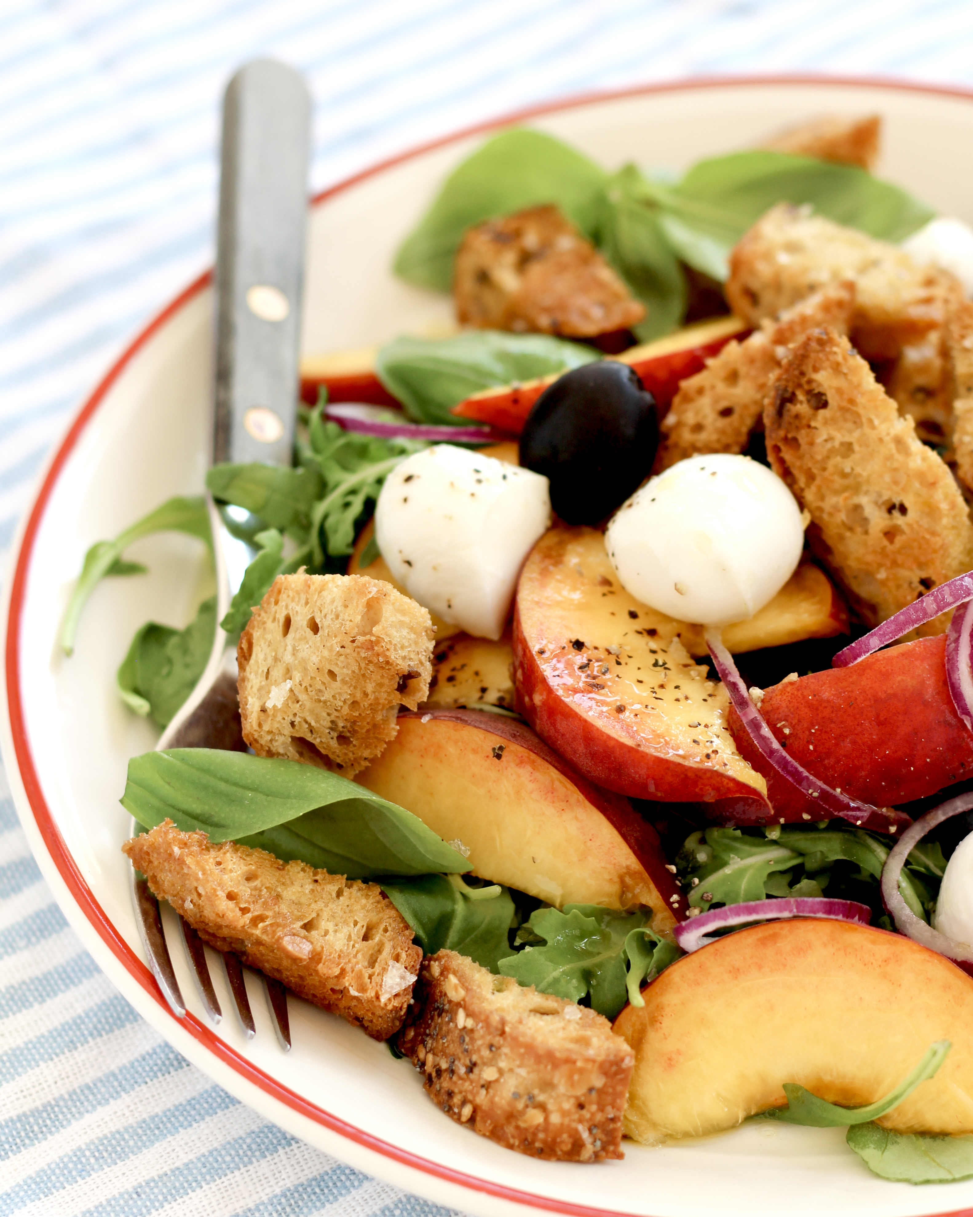 Ferskenpanzanella