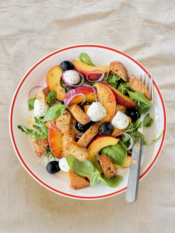 Ferskenpanzanella