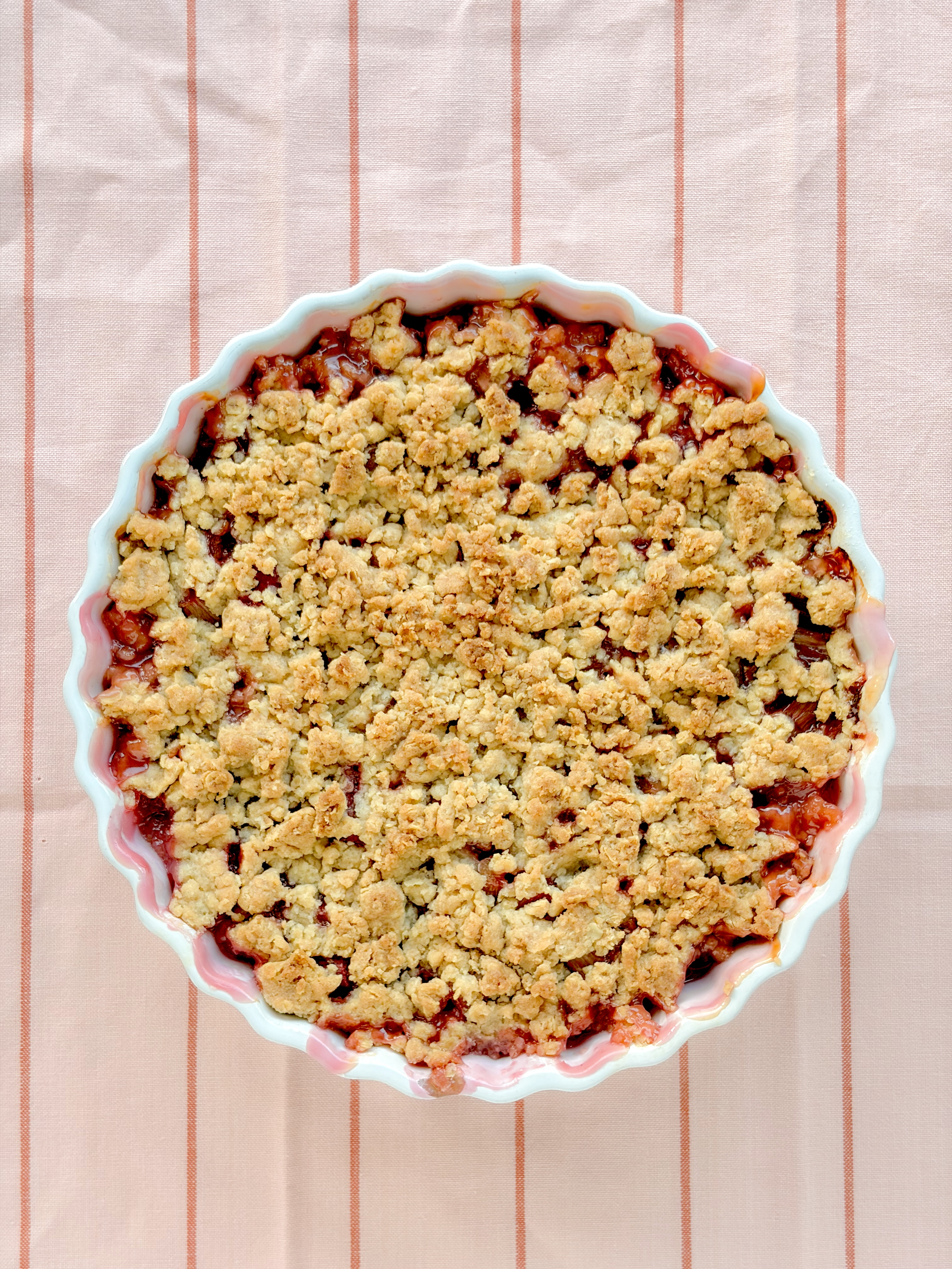 Rabarbercrumble