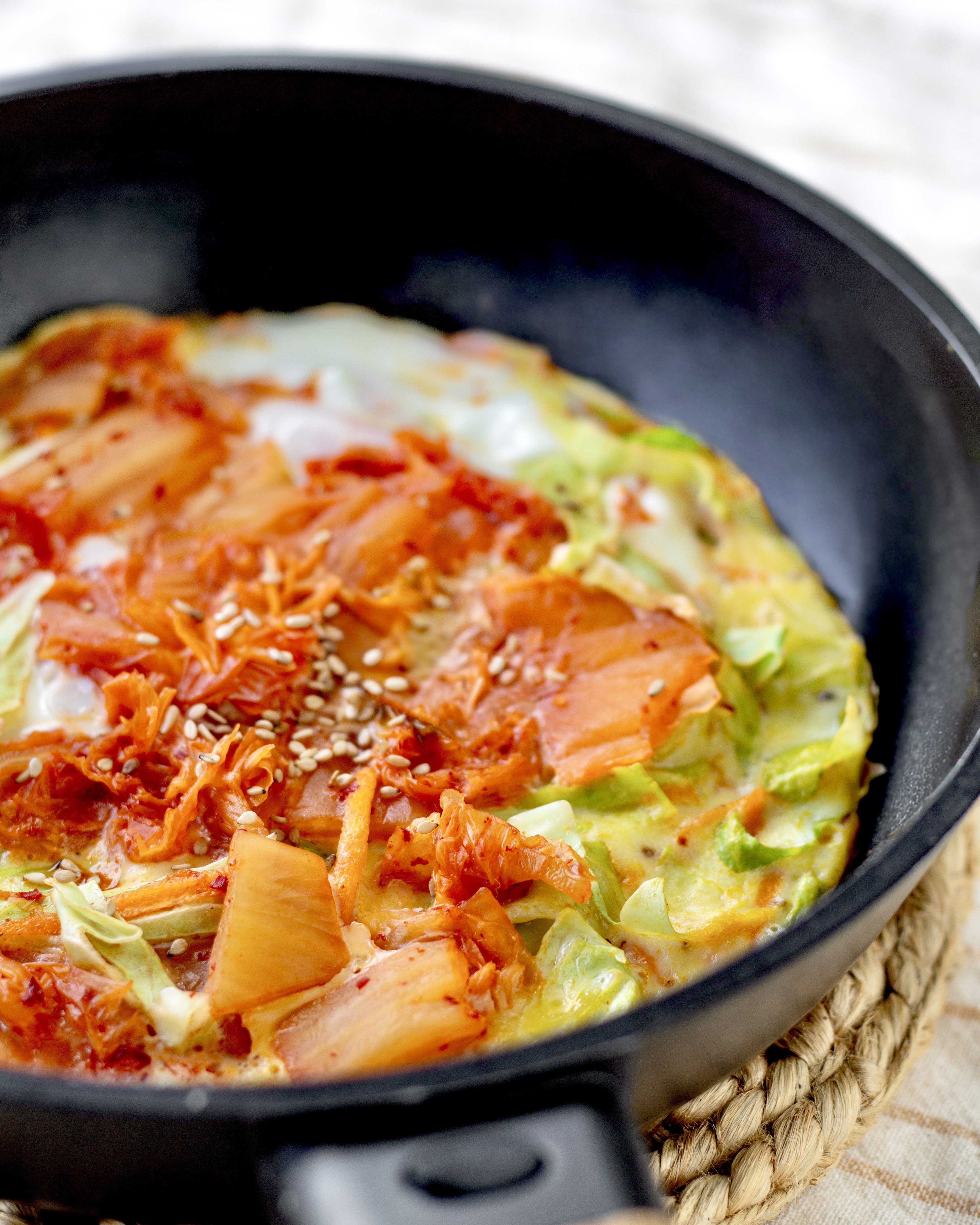 Kimchiomelet - dinner for one