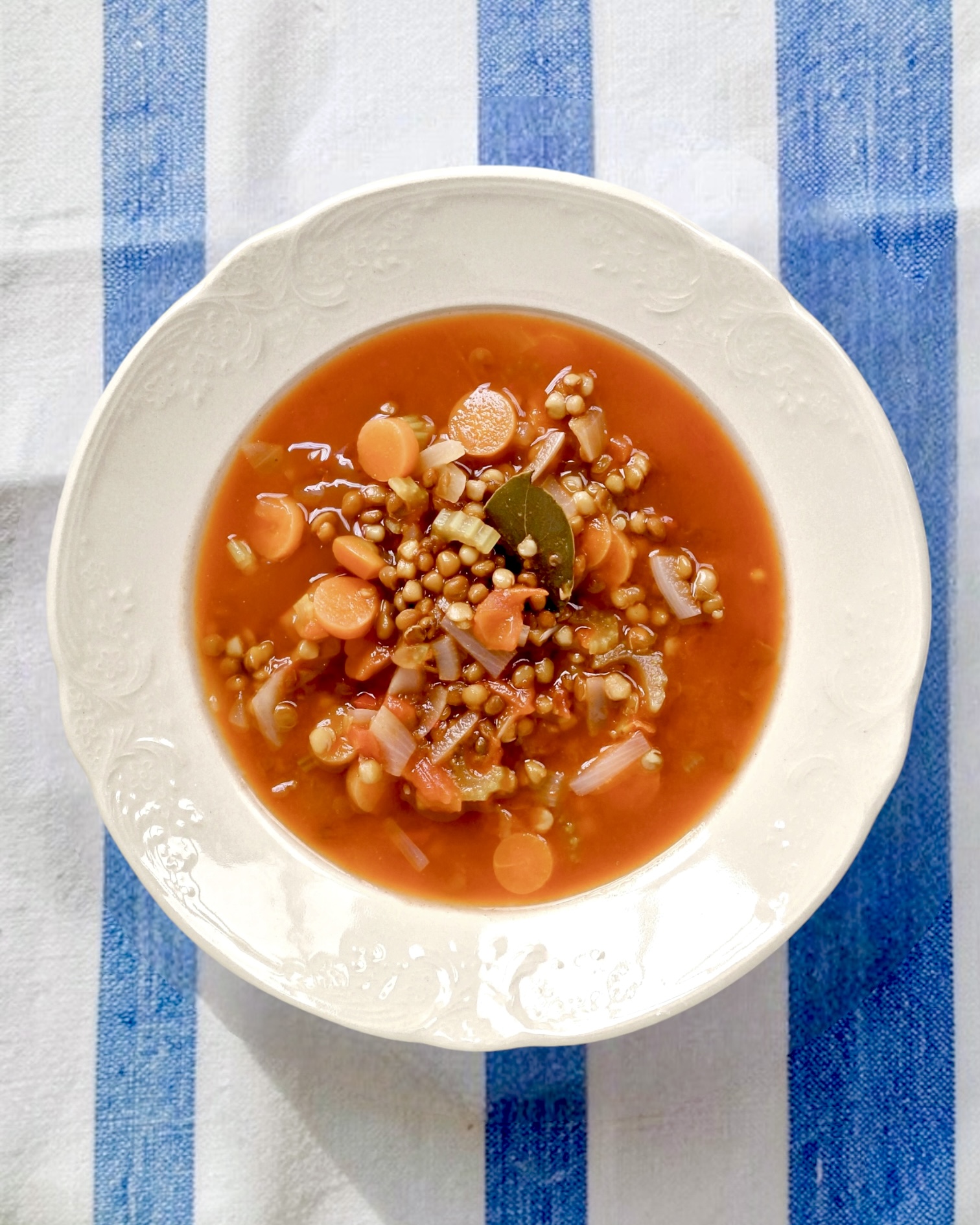 Lynhurtig linsesuppe