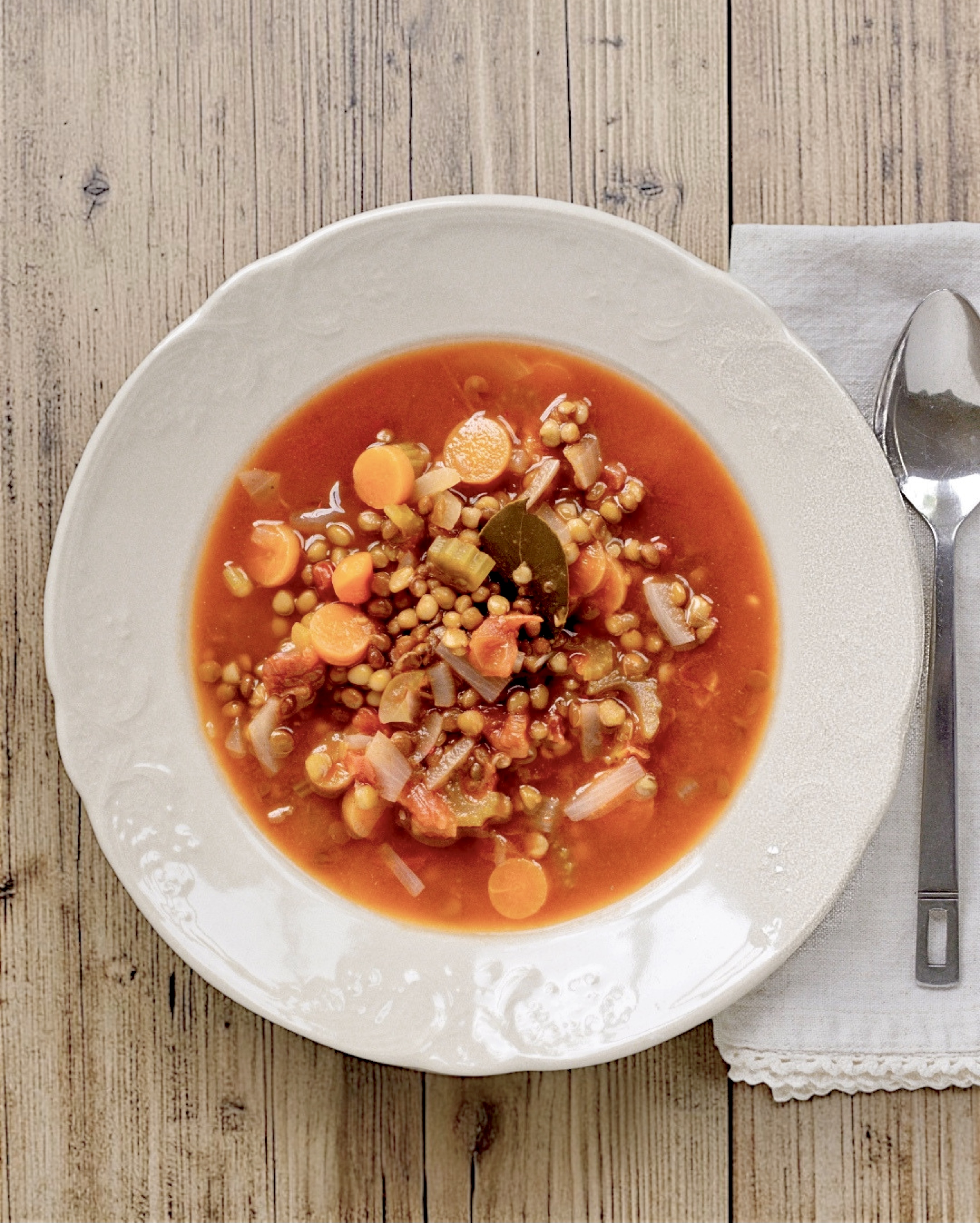 Lynhurtig linsesuppe