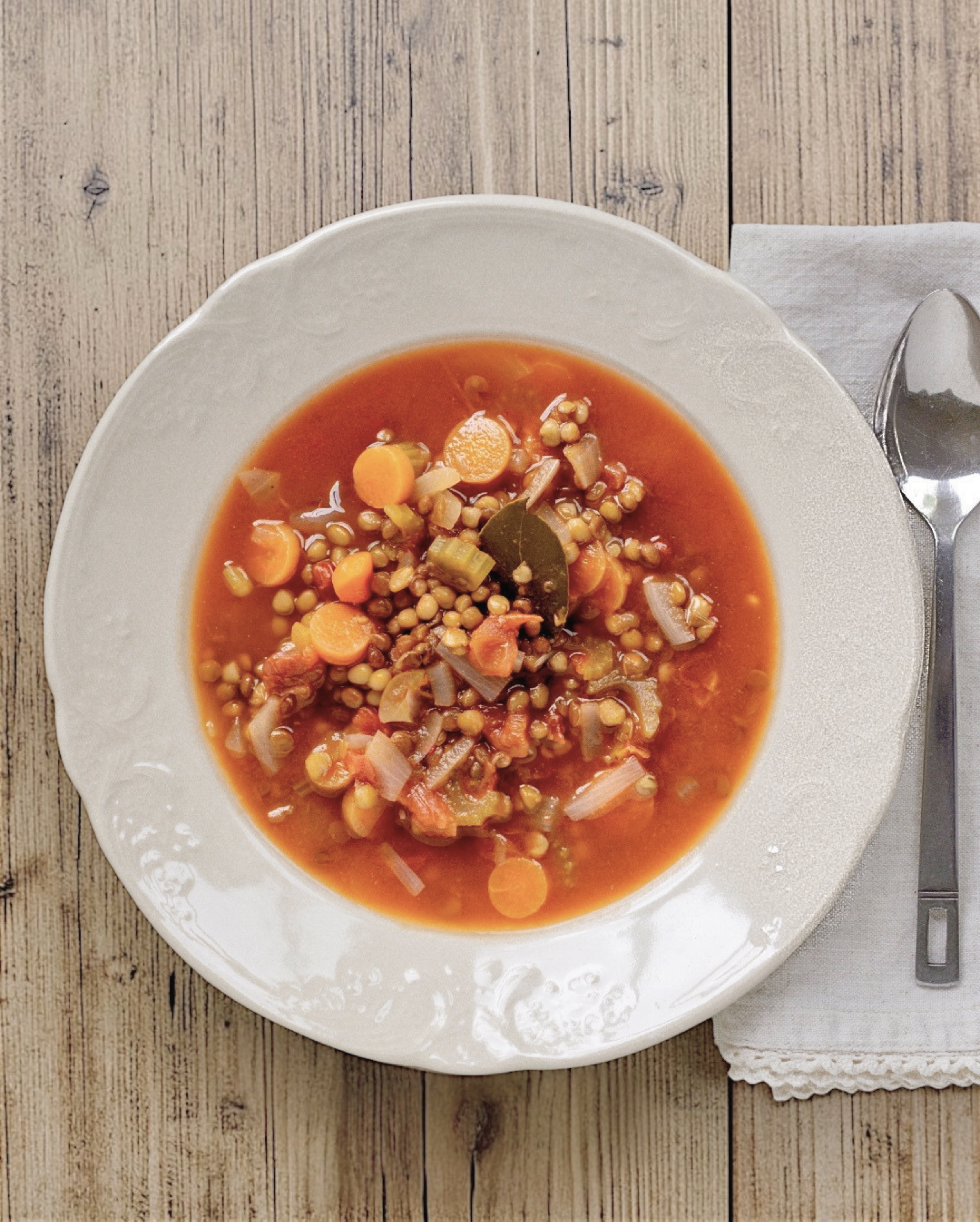 Lynhurtig linsesuppe